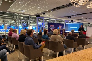 Gezelligheid tijdens "avondje Hammers"